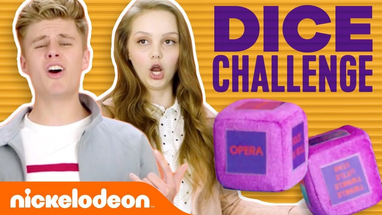 Nick Stars Take on the Musical Dice 🎲Challenge Ft. Owen Joyner, Daniella Perkins & More!🎤| Nick