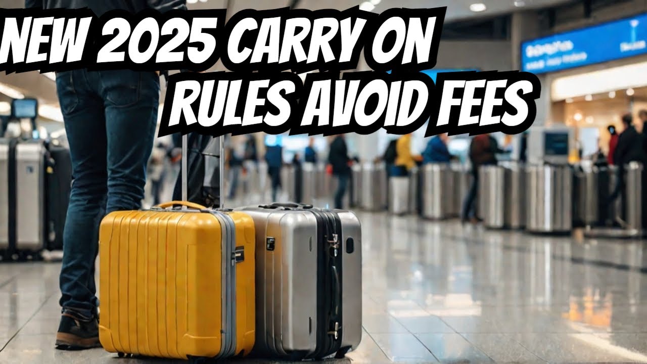 5 Crucial Carry On Baggage Rules You Need to Know in 2025 - YouTube