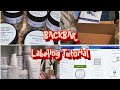 BACKBAR LABELING TUTORIAL | SKIN SCRIPT UNBOXING | MY SKINCARE COLLECTION