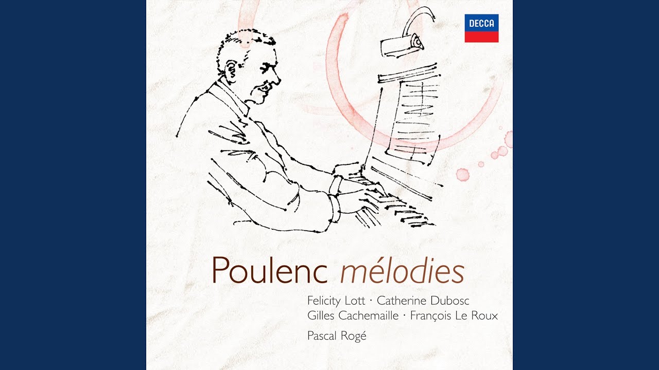 Poulenc: Cocardes, FP16: 1. Miel de Narbonne