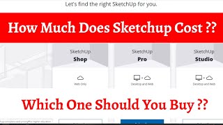 is there a low cost sketchup version is there a low cost sketchup version