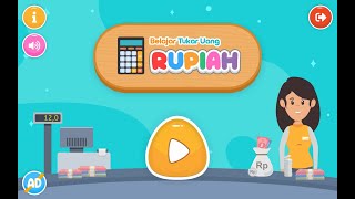 Media Pembelajaran Anak Game Edukasi Belajar Tukar Uang Rupiah | Game Kasir Rupiah screenshot 1