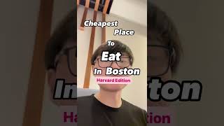9 of 31 | Cheapest Place to Eat in Boston #shorts