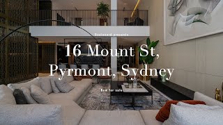 New for sale: 16 Mount St, Pyrmont | Boulevard