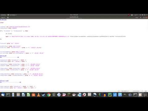 Bash terminal weather program I wrote (novice)