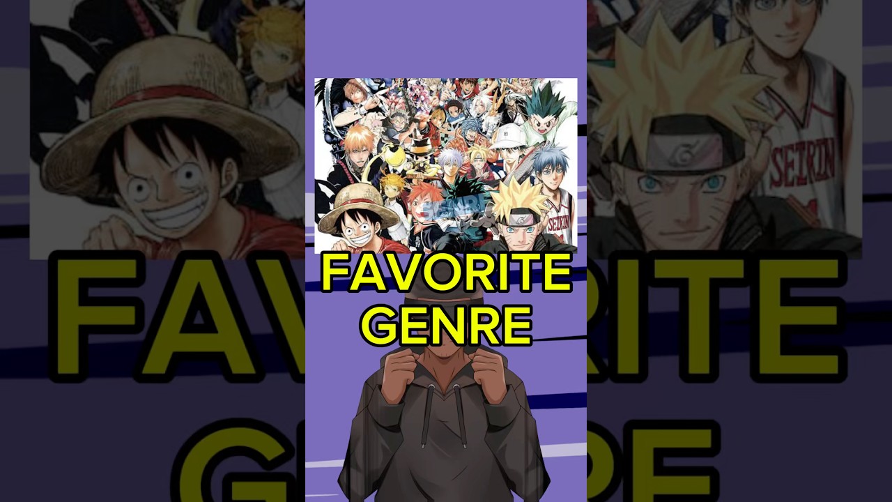 Любимый жанр аниме