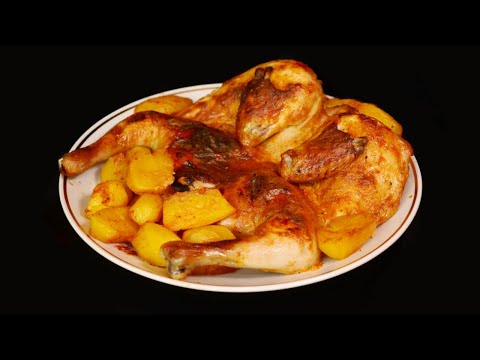 Video: Hoe Kip En Aardappelen In Zure Room In De Oven Te Koken?