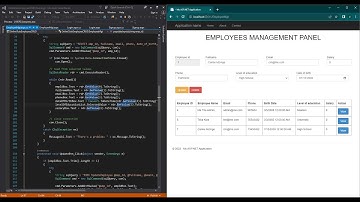 ASP.NET Web Forms CRUD With Stored Procedures