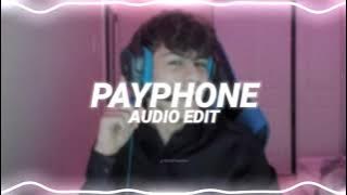 payphone - maroon 5 ft. wiz khalifa [edit audio]