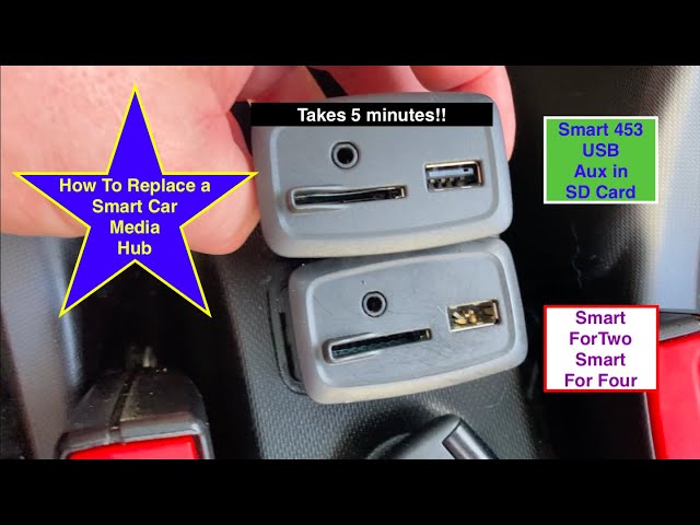 How To Replace a Smart Car Media Hub 