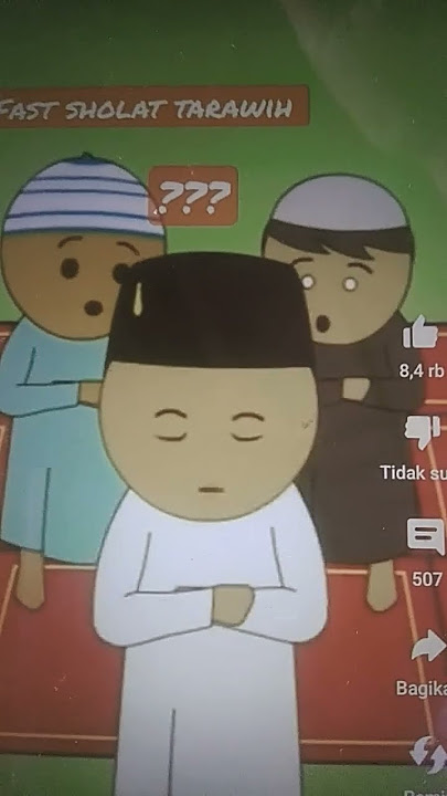solat tarawih tercepat sepanjang masa