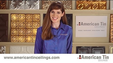 Measuring for Nail Up Tin Ceiling Tiles (2/3)