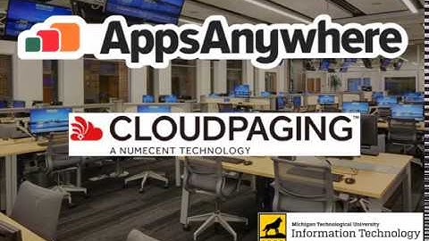 Welcome To AppsAnywhere