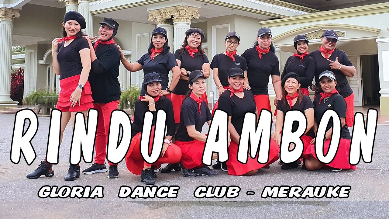 RINDU AMBON/LINE DANCE/Choreo Caecilia M Fatruan/GDC Merauke Papua INA