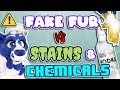Fursuit Fur vs 30 stains & chemicals - Can they be cleaned? [The Bottle Ep75]