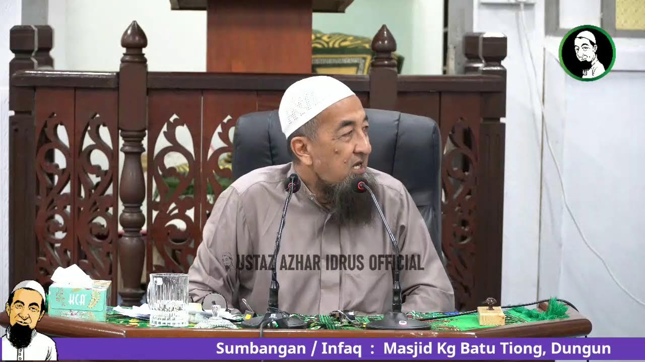 🔴 LiveUAI 21/04/2025 Kuliyyah Maghrib Ustaz Azhar Idrus | Masjid Kg Batu Tiong, Dungun, Terengganu