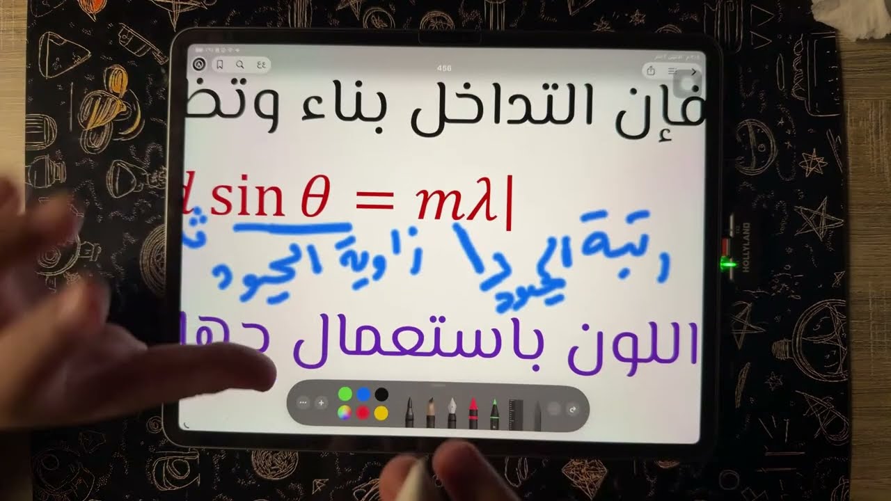 🔴 شرحيات الفصل الخامس البصريات الفيزيائية | الجزء الرابع