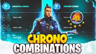CHRONO CHARACTER BEST SKILL COMBINATIONS || BEST CHARACTER COMBINATION FOR CS RANK