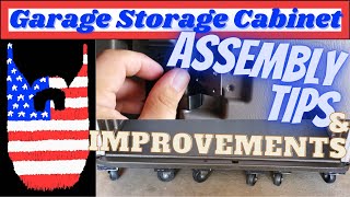 Garage Storage Cabinet: Assembly Tips and Improvements