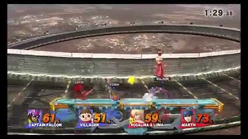 Smash 4 Wii U: JiggyStash (P1) & YoshiBro1 (P2) vs Team Lankenbach