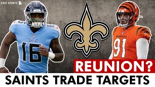 Trey Hendrickson Trade Rumors To New Orleans | Saints Trade Rumors Ft Treylon Burks, Deebo Samuel