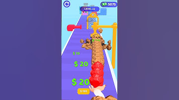 Gems stack run level 22 android ios games #shorts