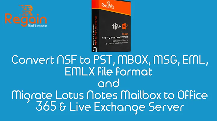 How to Convert Lotus Notes NSF file to Outlook PST?