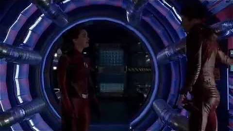 The Flash 3x04 Barry  Jesse Quick Training