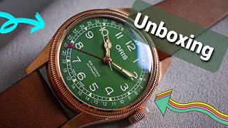 Unboxing -  Bronze Oris Big Crown Pointer Date 80th Anniversary Edition - 4K