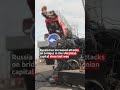 Russia attacks Kyiv bridge as German chancellor makes visit
