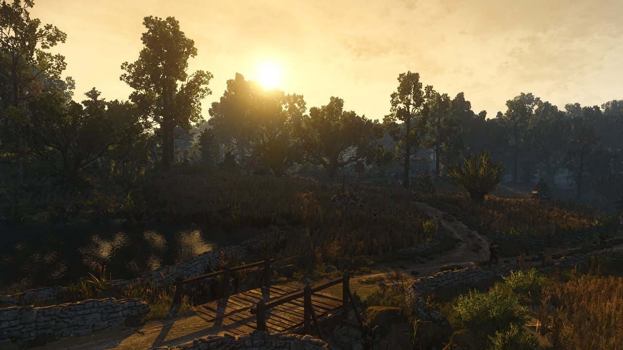 [5K] The Witcher 3 2023 Ultra Immersive Lighting BlitzFX and UberLOD with FinityShade