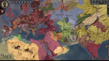 CK2 To EU4 Jade Dragon Timelapse 769-1821 with Sunset Invasion and the Shattered World Mod