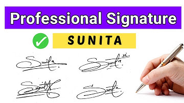 Sunita name signature style | Requested signature | S signature style | S signature