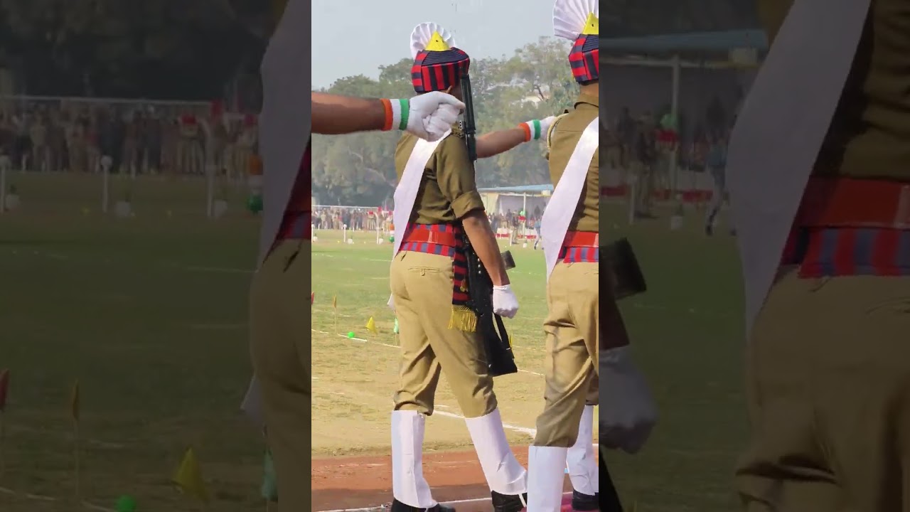 Moradabad Police line 26 january prade#viralvideo#26january #trending2026#Republicdayprade #Indian  