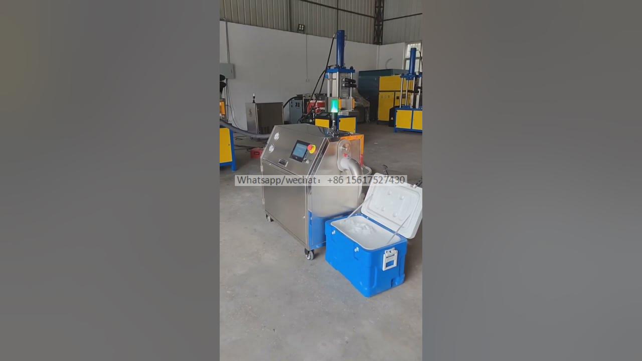 Dry Ice Pelleting Nugget Machine Dry Ice Pelletizer Making Drying Co2