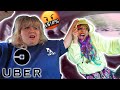 PICKING UP MY BOYFRIEND'S MOM IN AN UBER UNDER DISGUISE! *GONE WRONG*