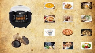 NỒI CƠM ĐIỆN - LÀM TỎI ĐEN 24 CHỨC NĂNG IRUKA I-59