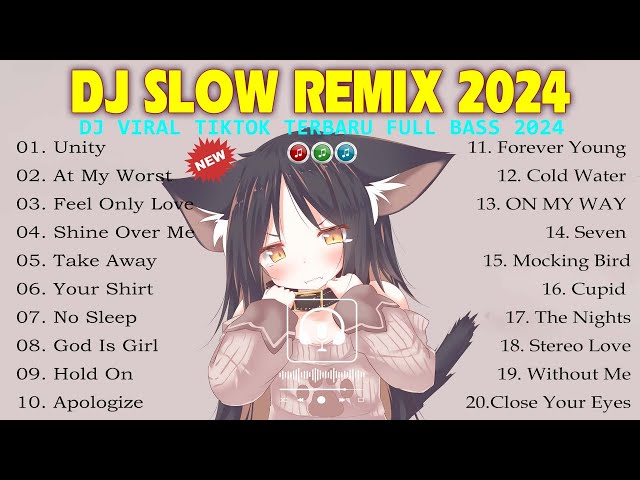 DJ VIRAL TIK TOK 2024 🎵DJ TIKTOK TERBARU 2024 🎵NEW TRENDING DJ SLOW REMIX LAGU BARAT BASS 2024 class=