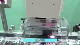 Automatic high-precision labeling machine for hexagonal products -Two  labeling head stations