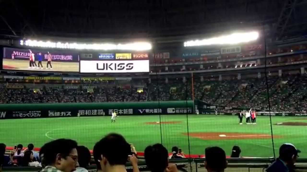 2014年4月26日試合前U-KISSライブ