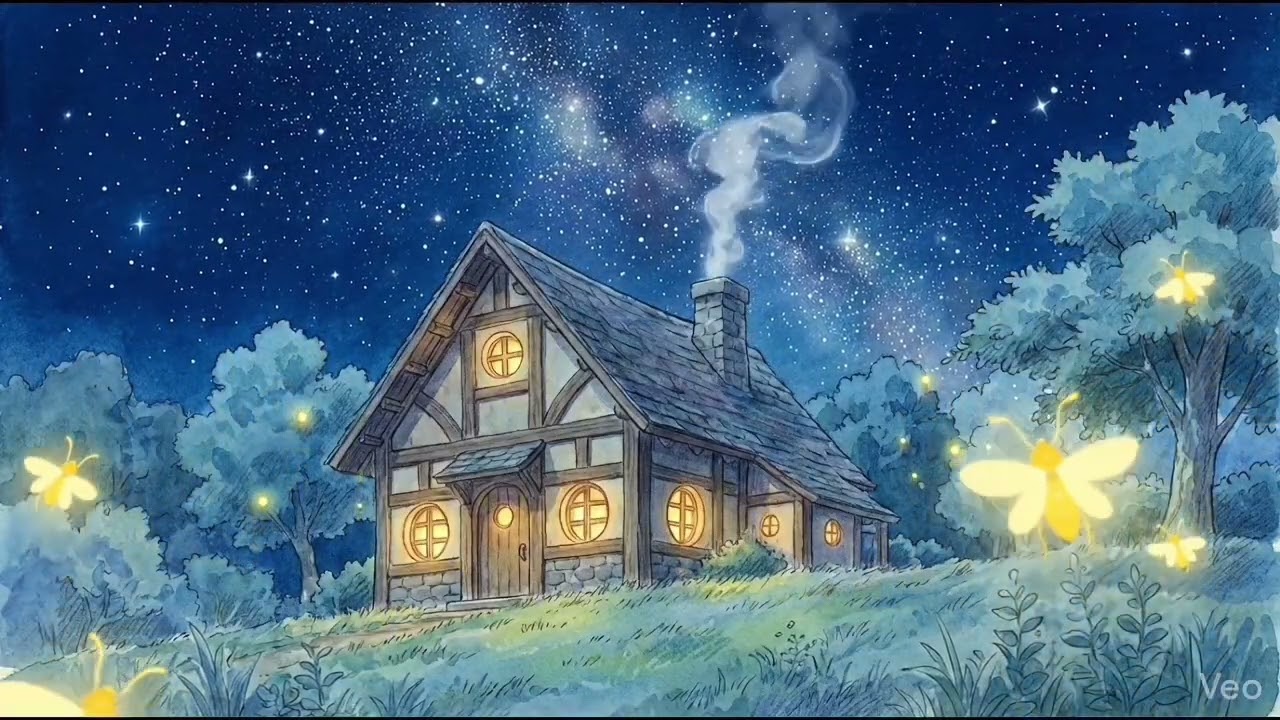 Calm Study Music to Relieve Stress & Anxiety 🌿 Productive Work Ambience with AI Music