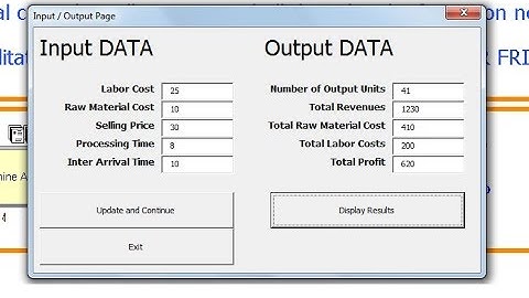 Arena VBA Input Output through Userform Lesson 2 of 2