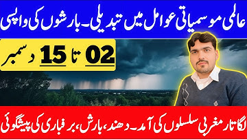Today’s Weather Update & December Rain Forecast | Pakistan Weather Report 2025 | December Weather
