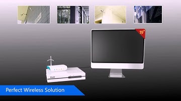 ZMODO 4CH NVR System Featuring 4 Indoor/Outdoor Wireless IP Cameras w/ Night Vision