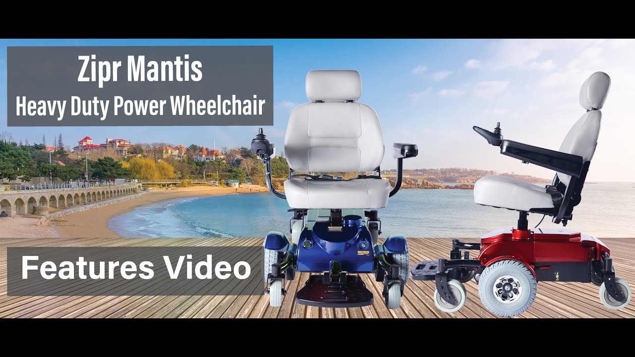 エリコン Zipr Mantis Electric Wheelchair | Zip'r Mobility - Zipr Mobility