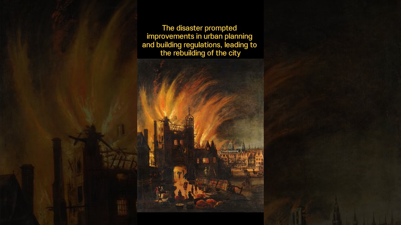 The Great Fire of London,  런던 대화재,  El Gran Incendio de Londres,  伦敦大火 