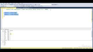 Employee bonus | SQL  | Leetcode 577 | interview problem