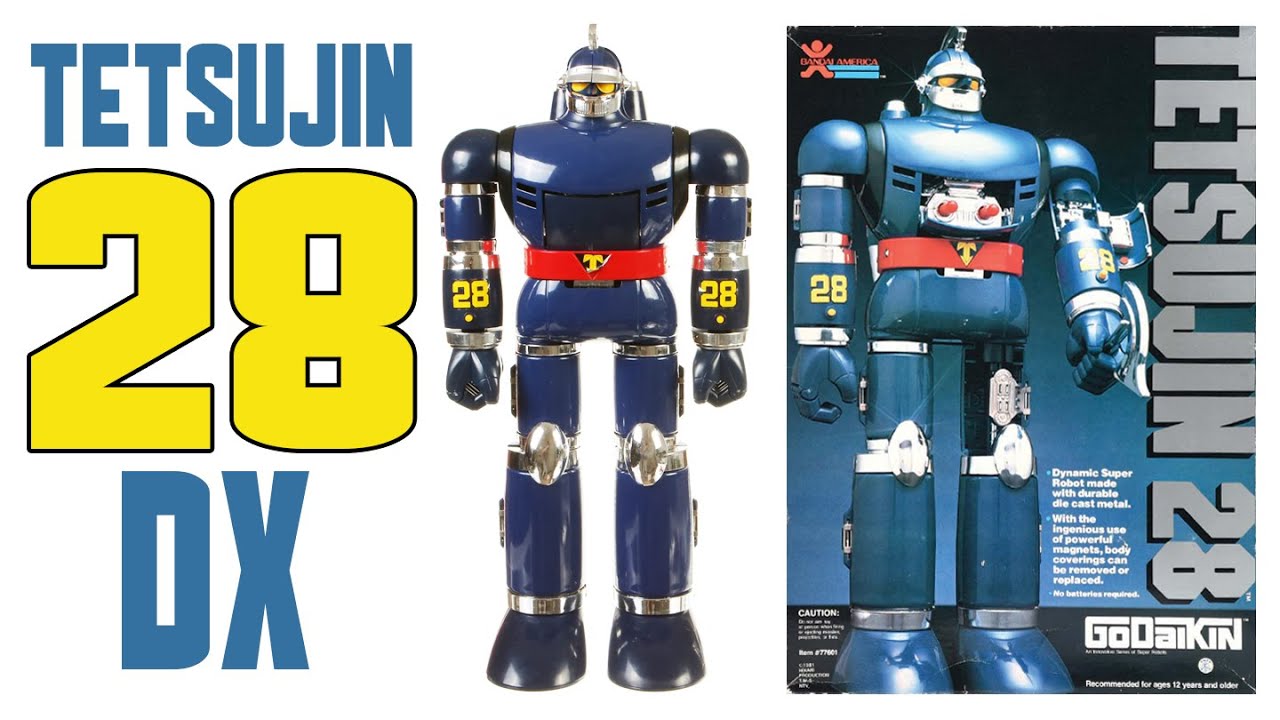 Canon - ごっちゃん Tetsujin 28 DX Godaikin Robot, Pre Megazord - YouTube