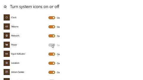 How to Fix Battery Icon Missing on Taskbar or Power Button Setting Grayed out- Windows 10 and Win 11