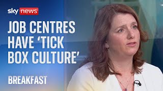 Labour criticises job centre 'tick box culture'